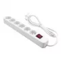 MRCS206 MEDIAR EXTENSION SOCKE ciabatta 6 prese con interruttore (MRCS206)