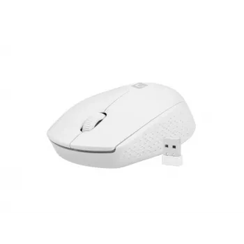NATEC mouse wireless Stork 1600DPI ottico bianco