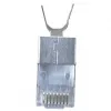 Connettore RJ45 schermato EQUIP Cat 8.1, connettore maschio, argento, 50 pezzi, 11,7×22,5 mm, 3,7 g