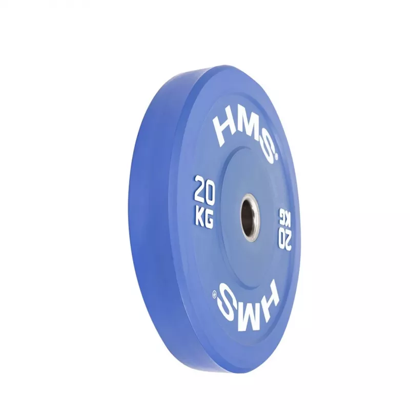 HMS Fitness CBR20 1 pz. disco per bilanciere olimpico bumper