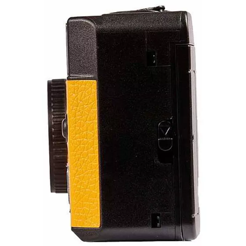 Fotocamera compatta a pellicola Kodak F9 135 mm ISO 200-400 nera gialla