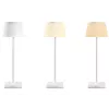 Lampada da tavolo TRACER Pluto bianco TRAOSW47233 LED dimmerabile, finitura bianca