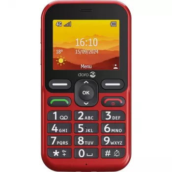Doro Leva L10 4G, telefono a tasti grandi, rosso (380571)
