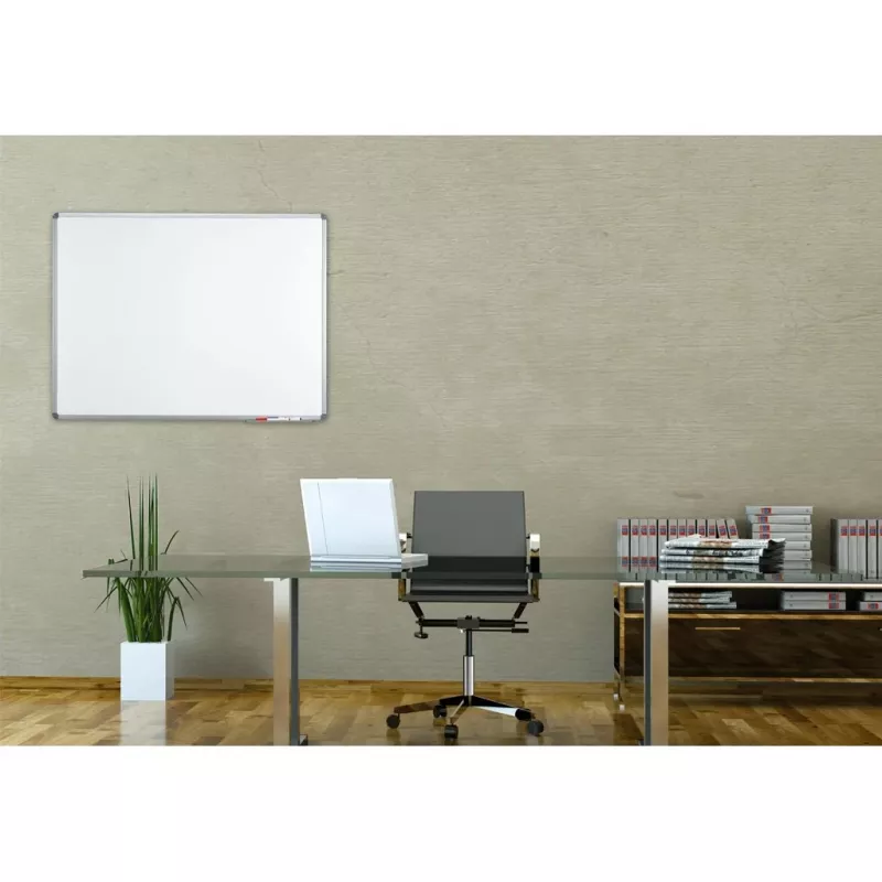 Lavagna bianca MAUL Whiteboard MAULstandard 120x90cm White Steel