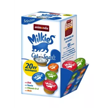 Snack secchi per gatti animonda Milkies 15 g — snack per gatti adulti, 15 g bustina