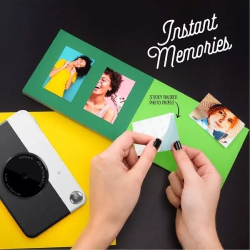 Kodak PRINTOMATIC fotocamera istantanea, 2x3 pollici, nero