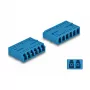 Giunto per fibra ottica DeLOCK HD LC Hexaplex femmina su LC Hexaplex femmina blu