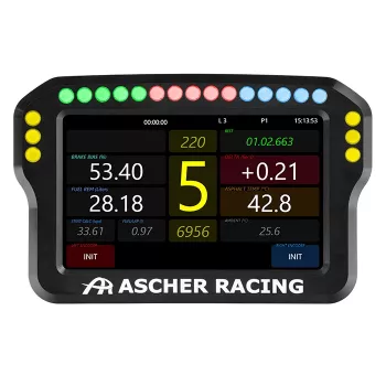 Dashboard per volante Ascher Racing 4