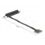 Delock Adattatore Mini PCIe maschio a slot PCIe 3.0 x16, angolato a 90 gradi, con cavo