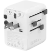 CANYON adattatore da viaggio OnTour 70 EU/UK/US/AUS 70W bianco