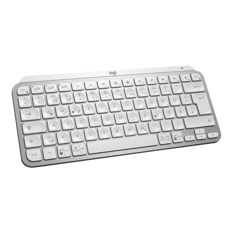 Mxkeys Mini tastiera wireless illuminata grigio chiaro - Esp - Mediter