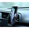 Supporto di ricarica wireless per auto Aukey HD-C52 — supporto auto compatibile Qi con angolo regolabile e ricarica wireless