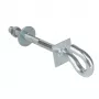 Vite a gancio Extralink EX.6464 16/200 mm – ancoraggio in metallo per soffitto e parete per gestione cavi