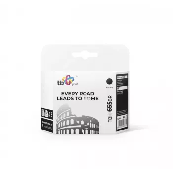 Cartuccia d'inchiostro TB compatibile con HP 655, nero, ref.