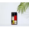 Custodia protettiva iKins per Samsung Galaxy S20 Ultra — Mondrian nero
