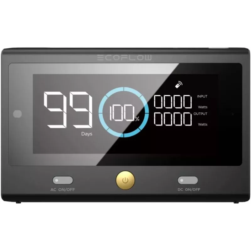 EcoFlow 50049001 telecomando per power station portatile DELTA Pro, Bluetooth, nero