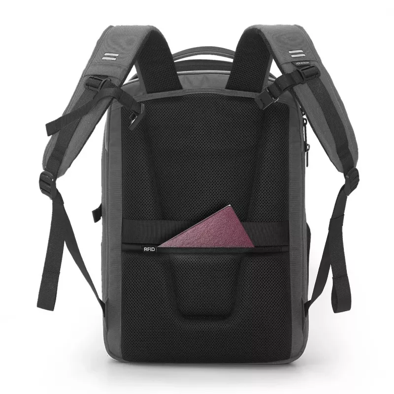 Zaino XDDESIGN Bizz grigio P705.932 – zaino da città idrorepellente e leggero