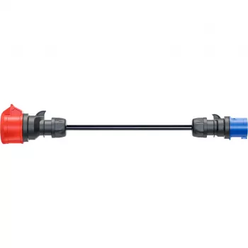 Adattatore go-e Gemini flex 11 kW su CEE blu 16 A cavo 0,3 m