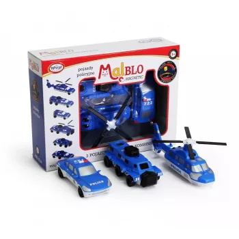 Set veicoli Popular Playthings Mix or Match Vehicles Police