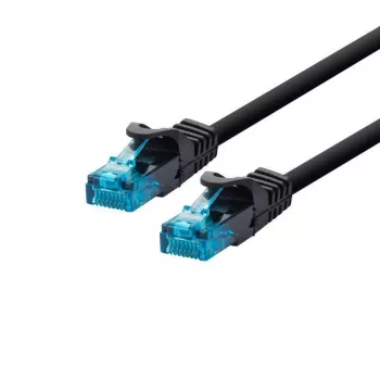 Cavo di rete LOGON UTP Cat.5e nero 20 m — RJ-45 maschio su RJ-45 maschio, Cat5e