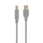 Cavo USB 2.0 connettore maschio A a connettore maschio B, 1,8 m, grigio