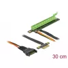 Scheda riser PCI Express da x1 a x16 DeLOCK 85762