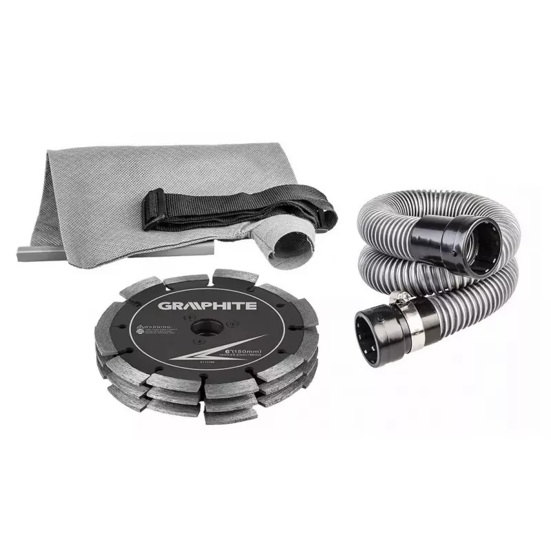 Scanalatrice per muri Graphite 59G371 15 cm 8000 giri/min 2400 W