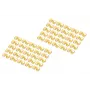 DIGITUS - Clip per cavi con codifica colori - per cavi patch - giallo (confezione da 100) (A-CC-Y)
