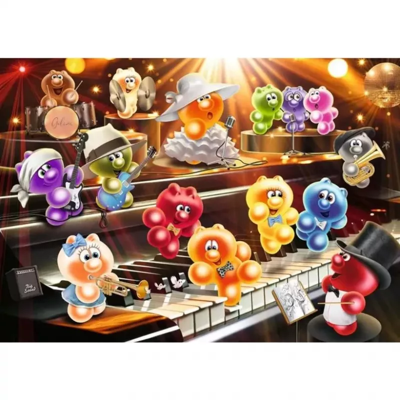 Puzzle Ravensburger Gelini make music 1000 pezzi – puzzle 1000 pezzi, marca Ravensburger