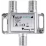 axing BAB 1-06P - splitter per cavo - 5 - 1218 MHz - grigio - A - 6 dB - F