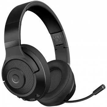 LORGAR Noah 500, headset gaming wireless con microfono, JL7006, BT 5.3, autonomia fino a 58 h (1000mAh), cavo di ricarica USB-C (0,8 m), cavo AUX da 3,5 mm (1,5 m), dimensioni: 195*185*8