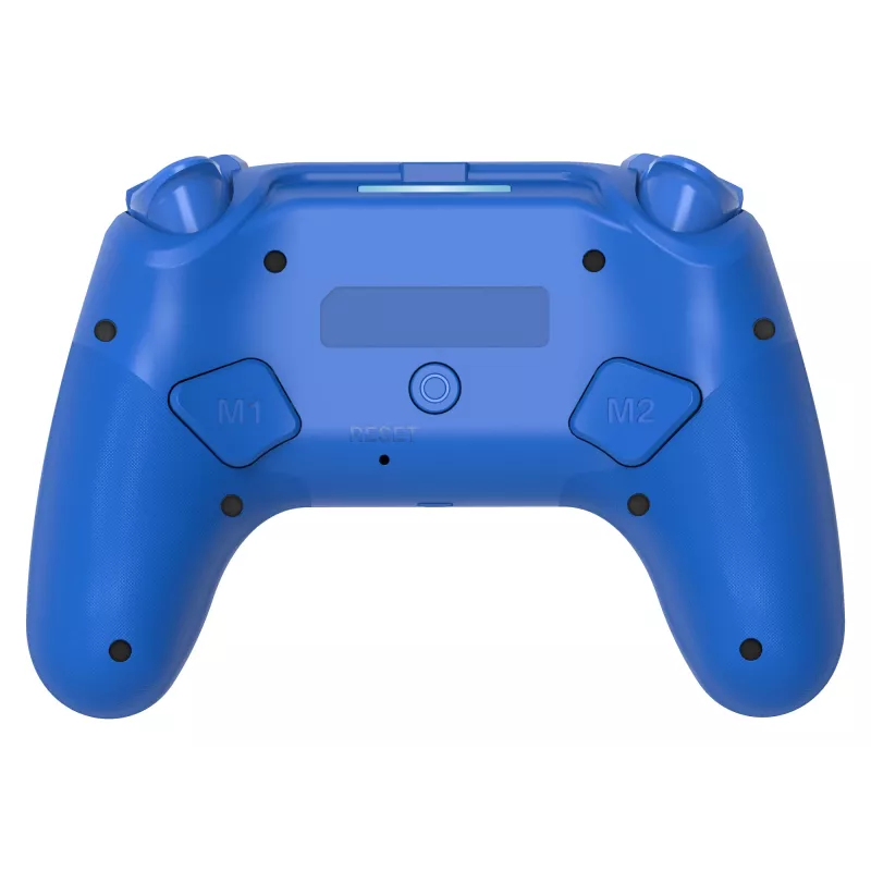 Controller LED wireless SUBSONIC SA5639-3 per PS4 e PC, gamepad wireless blu