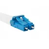 LANBERG FO-LULU-SD11-0010-YE cavo patch in fibra ottica, SM da LC/UPC a LC/UPC duplex, G.657.A1, 1 m, giallo