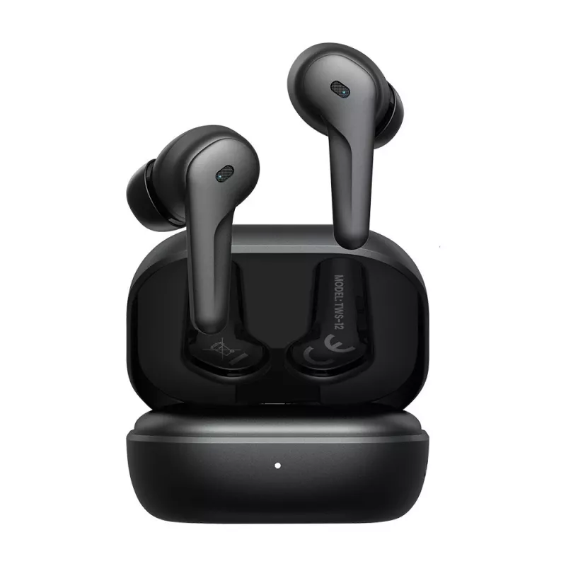 Headset in-ear SAVIO TWS-12, Bluetooth 5.3, microfono integrato, nero