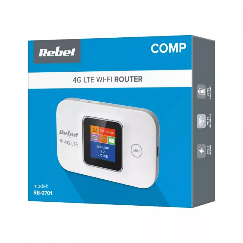 Rebel RB-0701 router WLAN single band (2,4 GHz) 3G 4G