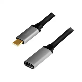 Cavo USB LogiLink USB 3.2 Gen 2 CUA0105 0,5 m USB-C nero grigio