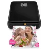 Stampante fotografica istantanea mobile Kodak STEP a colori ZINK 2x3'' 1 ppm, Bluetooth, nera