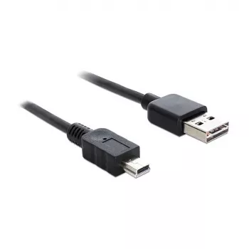 Cavo USB DeLOCK 85554 USB 2.0 2 m USB A Mini-USB B nero