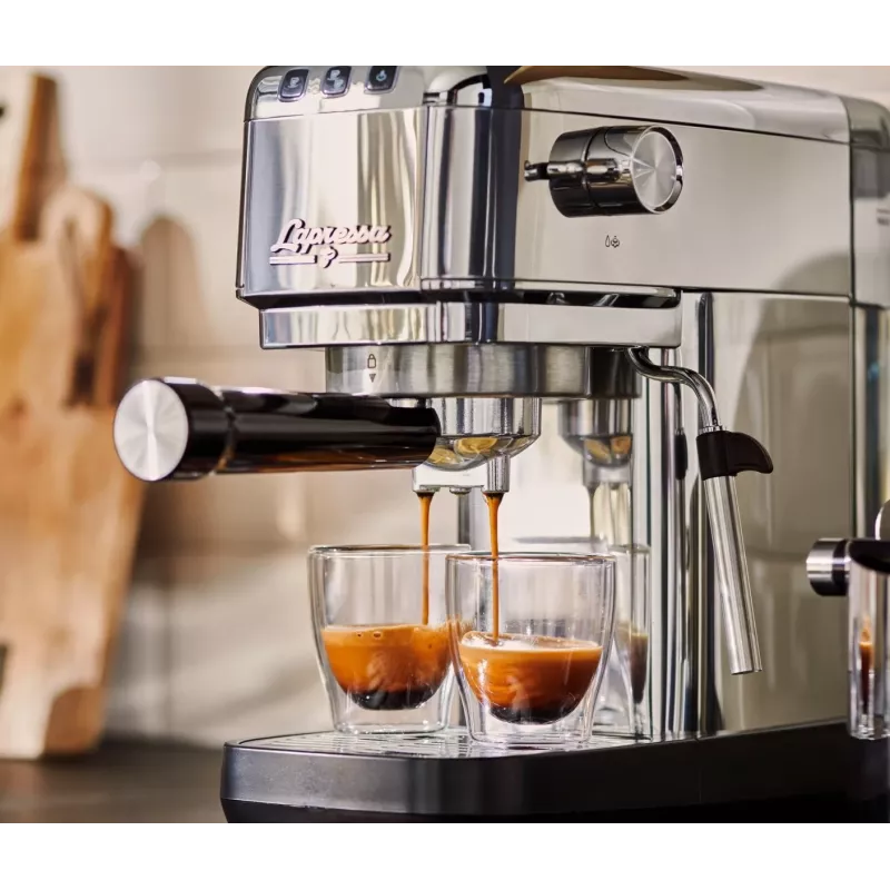 Caffettiera a pressione Lapressa acciaio inox