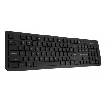 Tastiera USB con filo full size Rebeltec Spiro RBLKLA00041 — nera
