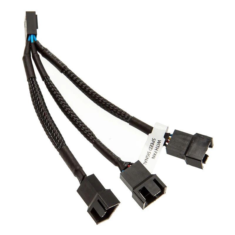 EK Water Blocks EK-Kabel cavo splitter a Y per 3 ventole 4-Pin PWM 10 cm