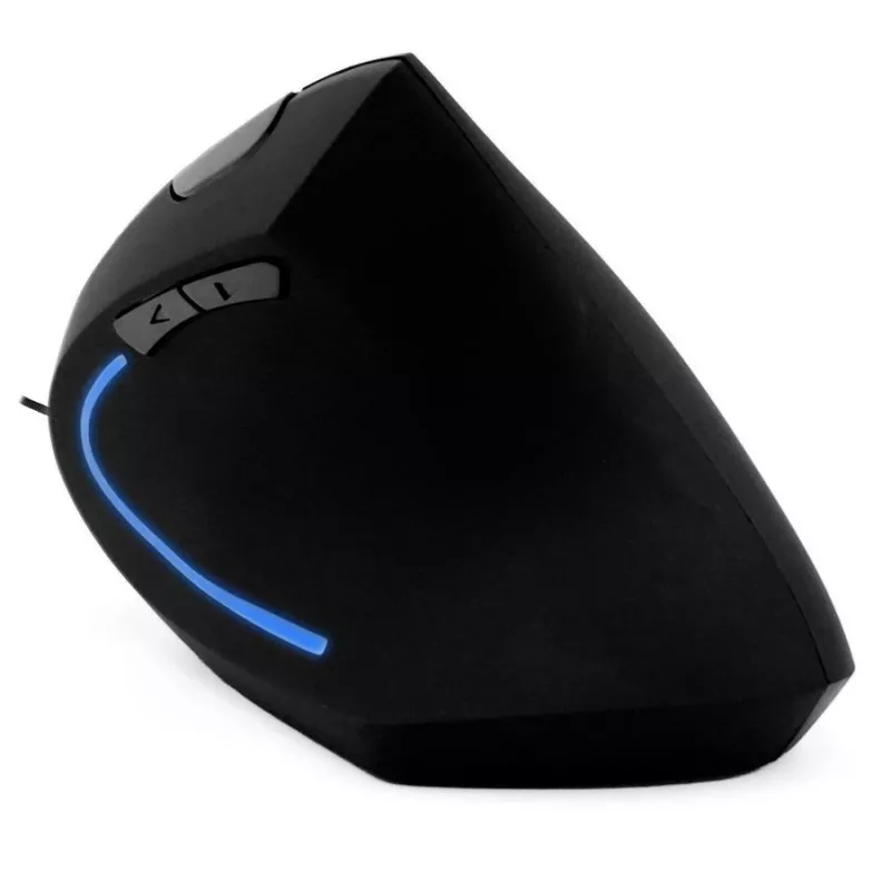 MEDIA-TECH VERTIC MT1122 Mouse verticale con filo 6400 DPI nero
