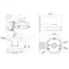 Supporto Hikvision DS-1272ZJ-120