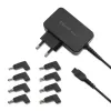 Alimentatore/convertitore di tensione Qoltec 51025 per interni nero
