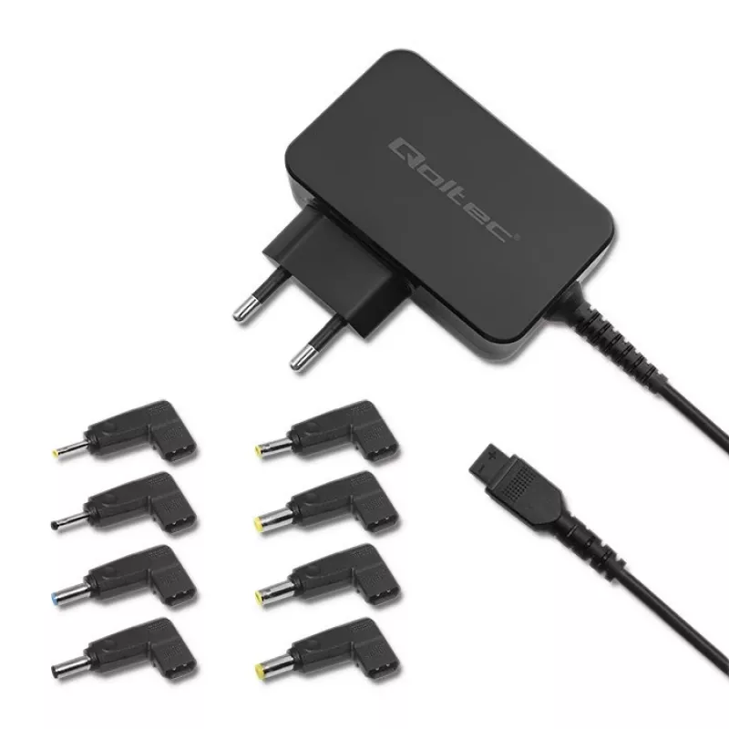 Alimentatore/convertitore di tensione Qoltec 51025 per interni nero