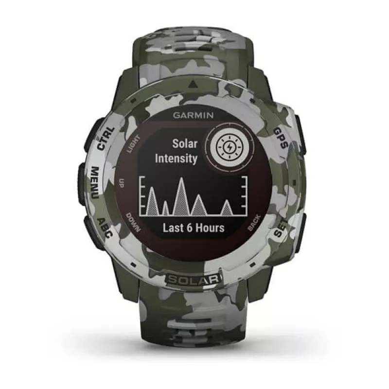 Orologio GPS Garmin Instinct Solar Camo Edition mimetica
