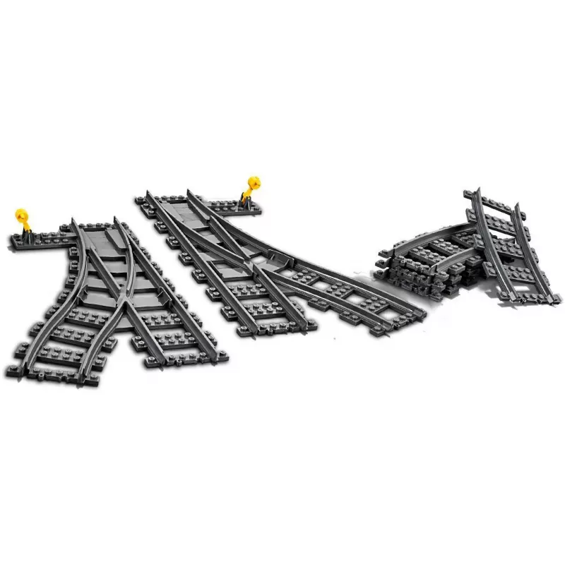 Set da costruzione LEGO City 60238 – scambio ferroviario e accessori per set di gioco