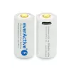 Batteria ricaricabile everActive EV16340 700mAh 3V con funzione di ricarica Micro-USB