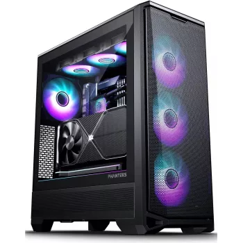 PHANTEKS Eclipse G400A Midi-Tower, vetro temperato, D-RGB, nero