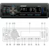 Ricevitore radio FM per auto PRIME3 CRA21 BT Bluetooth con sintonizzatore FM e connettività Bluetooth